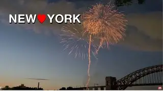 New York City Queens Astoria Park Fireworks 2024