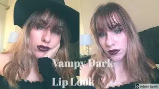 Dark Vampy Look/ Fall Makeup Tutorial