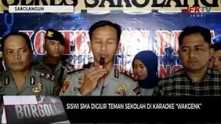 SISWI SMA DIGILIR TEMAN SEKOLAH DI KARAOKE “WAKGENK”