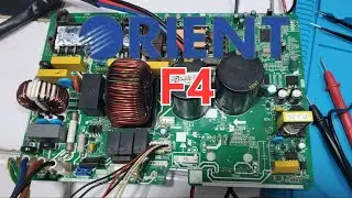 How ro solve F4 error in orient and dawlance dc inverter 