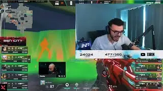 Tarik's RAGE at 100t's big mistake vs Fnatic | VCT LOCK//IN