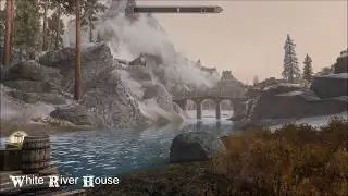White River House - Skyrim Special Edition House Mod for PC