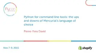 Python for command line tools: the ups and downs of Mercurial's language choice (Pierre-Yves David)