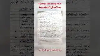Important Nursing Questions | Shorts | Sandhya OBG Study Point