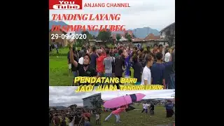 Pendatang baru jadi juara tanding layang layang di padang simpang.lubeg#anjang channel