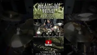 ⚠️NEW⚠️ Machine Head ‘LOCUST’ - Drum Play-Through