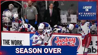 Rangers ELIMINATED after squandering scoring chances, Trouba has ANOTHER miserable playoff showing