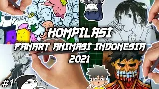 Kompilasi Fanart Animasi Indonesia 2021 (vernalta, dasi gantung, etc)