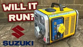 Suzuki SE500A Vintage Generator - WILL IT RUN?