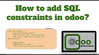 How to add SQL constraints | Model Constraints | UIQUE | CHECK