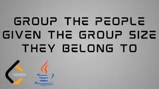 LeetCode 1282 : JAVA Solution | Group the People Given the Group Size They Belong To