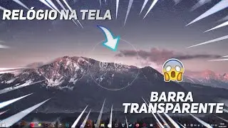 Como deixar a área de trabalho do windows mais bonita!! (2021)