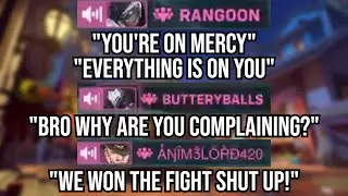 it's always mercy's fault... - Overwatch 2