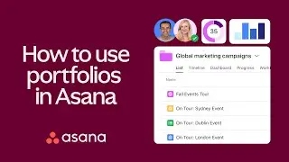 How to use Asana portfolios to manage your projects