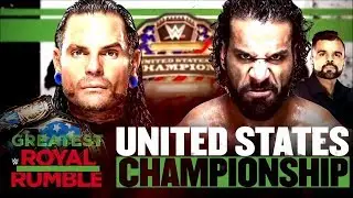 WWE 2K18: Greatest Royal Rumble - Jeff Hardy vs. Jinder Mahal | US Championship (FULL MATCH)