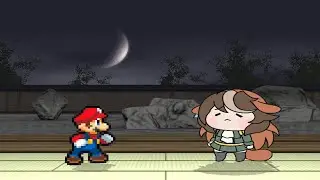 MUGEN: Super Better Mario (Me) Vs Symboli Rudolf + Extra Battle