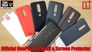 OnePlus 6 Official Cases and Screen Protector