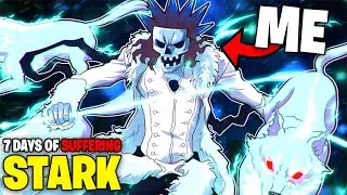 7 Days of SUFFERING | i obtained the STARK Spec in Sakura Stand (Roblox)