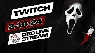 Dead by Daylight Twitch livestream. Can You Escape the Scream? Ghost face & Jeff #dbd game play