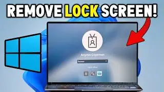 How to remove lock screen password on windows 11