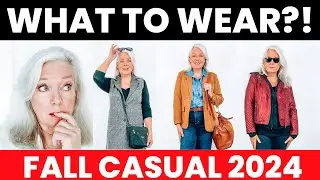 Fall Casual & Chic Outfit Inspirations 2024 Women's Fashion Over 50 & 60