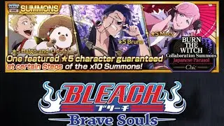 ОТКРЫТИЕ ВИТРИНЫ "BURN  THE WITCH COLLABORATION JAPANESE PARASOL"| Bleach Brave Soul #100