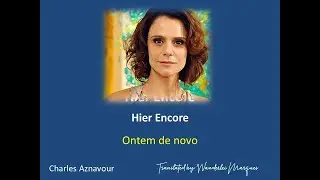 Charles Aznavour - Hier Encore (Ontem de Novo)