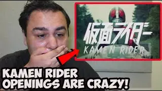 First Time Watching All Kamen Rider Final Opening (1971 - Gotchard) REACTION