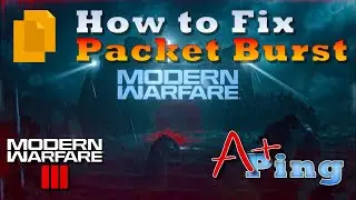 *FIXED* Packet Burst, COD MW3 | No lag!