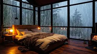 Rain Sounds for Sleeping No Ads — Natural White Noise to Relax, Study, Deep Sleep