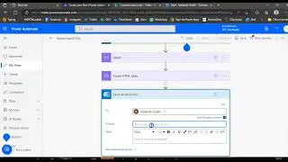 Lesson20-Select and Create HTML Table- Power Automate 1000 Videos