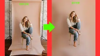 The Easiest Way to Clean Backdrops in Photoshop