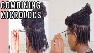 3 POINT ROTATION INTERLOCKING EXPLAINED | How to Combine Locs | Two Strand Twists & Interlocking