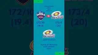 DCvsMI ipl2023 #cricket #ipl2023 #tataipl #mumbaiindians #delhicapitals #cricket
