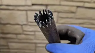 Few people know this secret of what can be made from old scrap metal. A brilliant idea !