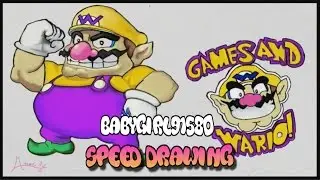 To My Friend Marlon aka Games and Wario speed Drawing