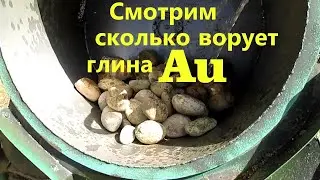 Сколько ворует глина Au ?