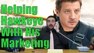 Helping Hawkeye With His Marketing - Blockbuster P.R.