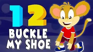 One Two Buckle My Shoe + More Kids Learning Songs by Monkey Rhymes