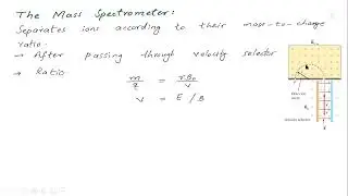 91. Mass Spectrometer | Applied Physics