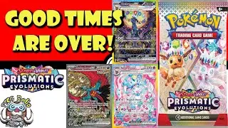 Good Times are OVER for Prismatic Evolutions! Best Pokémon Set is Rising Fast! (Pokemon TCG News)
