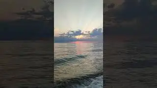 Морской закат. Абхазия