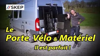 PORTE VÉLO & MATÉRIEL PARFAIT ❗️Van & fourgon Aménagé @Skep.adventure  #fourgonaménagé #vanlife