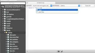 MSSQL AutoComplete