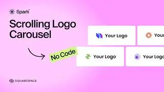 Add Animated Scrolling Logos in Squarespace (Using Auto Layouts)