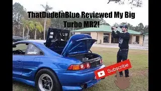 Behind the Scenes of ThatDudeInBlue Car Review : MR2