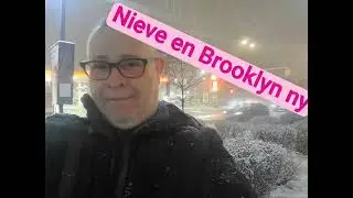 manejando con nieve Brooklyn, NY