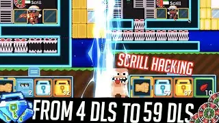 GROWTOPIA CASINO || 4 TO 59 DLS || HOW TO ALWAYS WIN CASINO !!!