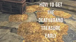 Skyrim ~ How To Get The Deathbrand Treasure Early
