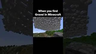 This is Why I HATE Minecraft Gravel